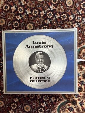 Louis Armstrong Platinum Collection CD with book of lyrics